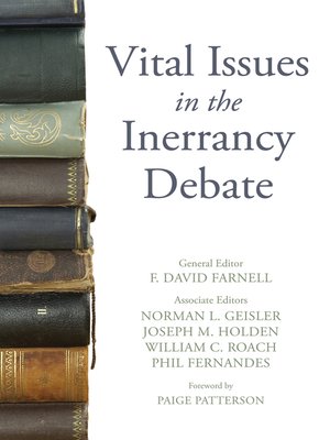 cover image of Vital Issues in the Inerrancy Debate